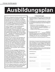 Ausbildungsplan - Deutscher Journalisten-Verband ...