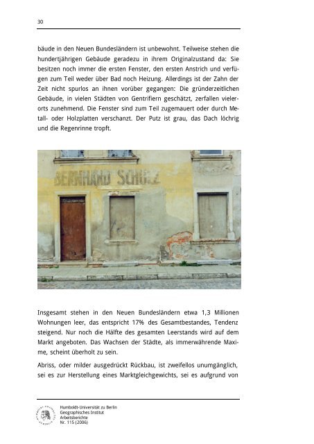 The Incredible Shrinking City: Stadtgeographie im Kontext des ...