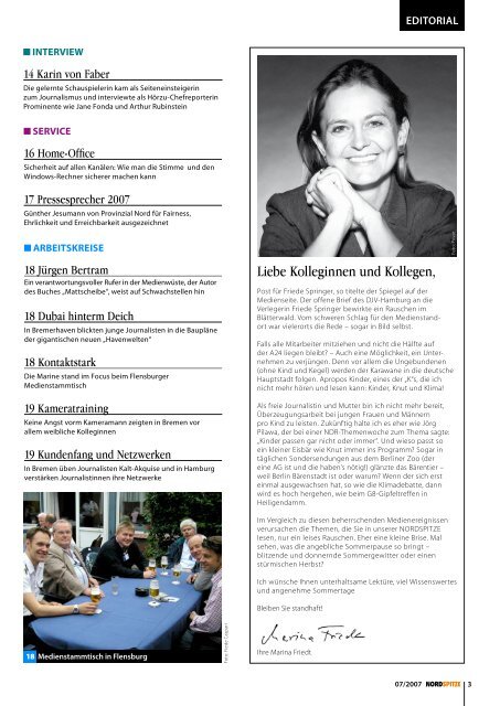 AUSSTELLUNG INTErvIEw HOME-OFFICE - Deutscher Journalisten ...