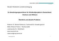 Onshore und - Deutsch-Nordische Juristenvereinigung eV