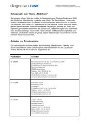 Schulprojekt zum Thema „Mobilfunk“ Anbieter von ... - Diagnose Funk