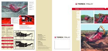 TEREX-FINLAY 883 RECLAIMER 2 - Raco Rappresentanze
