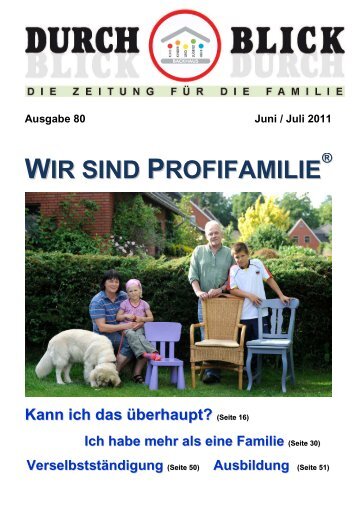 WIR SIND PROFIFAMILIE - Kinder- und Jugendhilfe Backhaus