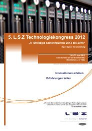5. L.S.Z Technologiekongress 2012 - LSZ Consulting