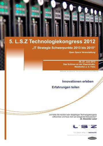 5. L.S.Z Technologiekongress 2012 - LSZ Consulting