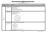 Stoffverteilungsplan und Bildungsstandards Chemie