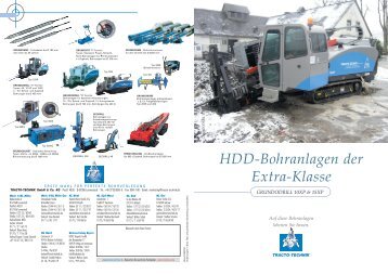 HDD-Bohranlagen der Extra-Klasse - Tracto-Technik