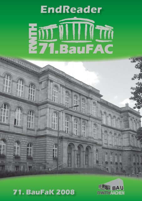71 Baufak Fachschaft Bauingenieurwesen Rwth chen