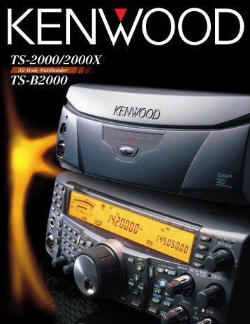 TS-2000/2000X TS-B2000 - Kenwood