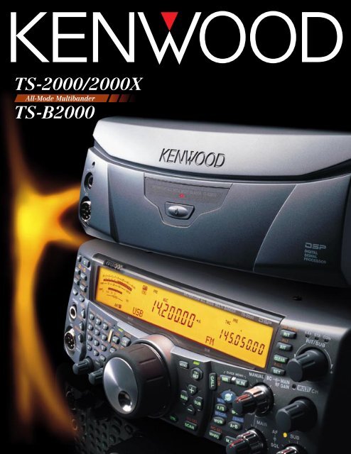 TS-2000/2000X TS-B2000 - Kenwood