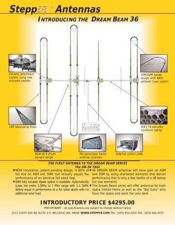 DB 36 brochure.qxd - SteppIR