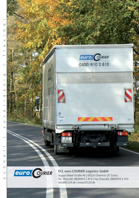 Es ist der Geist, der die Welt bewegt - ECL euro.COURIER Logistics ...