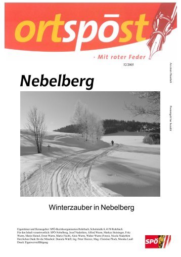 tNebe berg - SPÖ Nebelberg