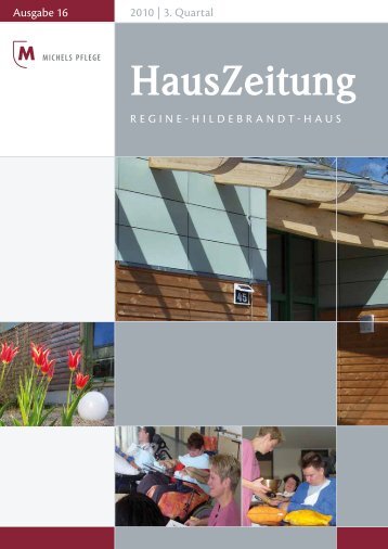 HausZeitung - WKZ Regine-Hildebrandt-Haus