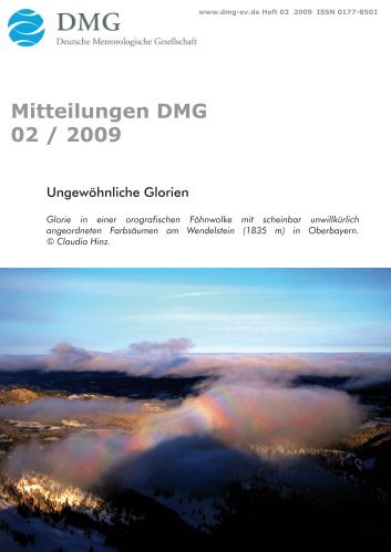 focus - Deutsche Meteorologische Gesellschaft eV (DMG)