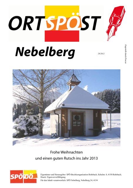 Ab wann knnen Sie die Ausstellung Ihrer Wahlkarte beantragen? Wahlkarte (unter Angabe der Zustelladresse - auch im Ausland) ersucht werden. Nhere Informationen erhalten Sie bei der Marktgemeinde Schllberg. RiS-Kommunal - Zentrum - Schllberg