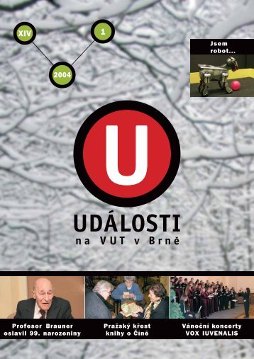 1/2004 - Nakladatelství VUTIUM - Vysoké učení technické v Brně