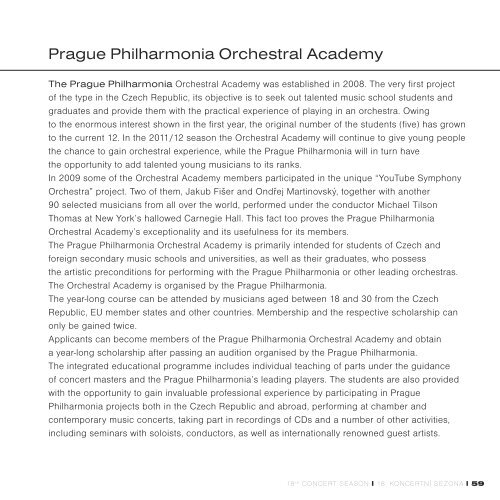 Sestava 1 - Pražská komorní filharmonie