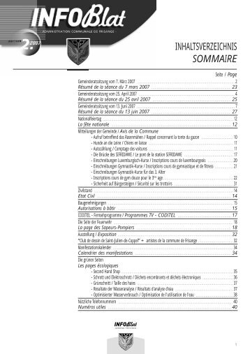 Infoblat 2007 - 02 (2 MB) - Frisange