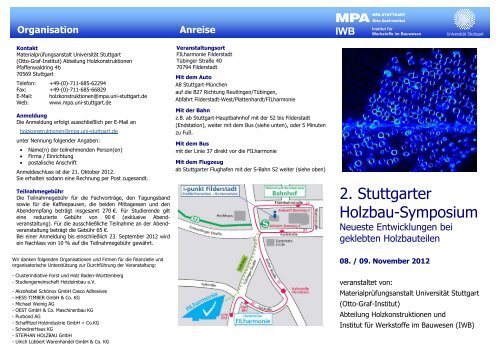 IWB - Materialprüfungsanstalt Universität Stuttgart