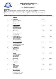 7. Winter-Mannschaftstriathlon 2012 SC St. Martin bei Lofer ...