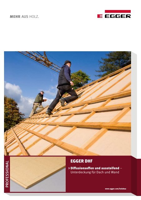 EGGER DHF Produktinformation (PDF) - Fritz Egger GmbH & Co.