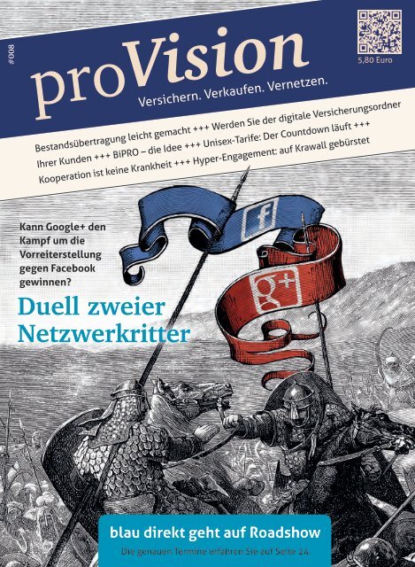 Duell zweier Netzwerkritter - proVision - Versichern. Verkaufen ...