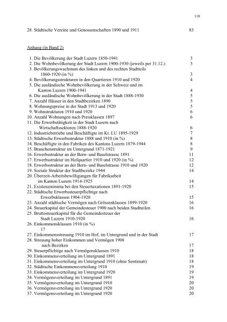 DER LUZERNER UNTERGRUND 1850-1920 - Terminus Textkorrektur