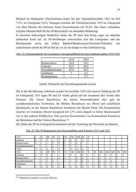 DER LUZERNER UNTERGRUND 1850-1920 - Terminus Textkorrektur