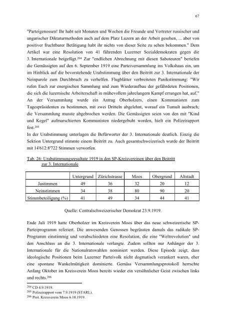 DER LUZERNER UNTERGRUND 1850-1920 - Terminus Textkorrektur