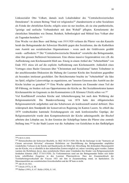 DER LUZERNER UNTERGRUND 1850-1920 - Terminus Textkorrektur