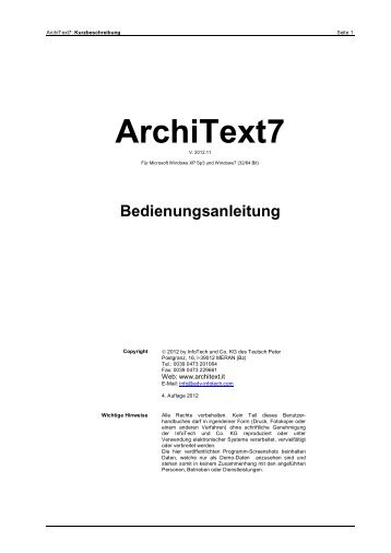 ArchiText7 - Info Tech