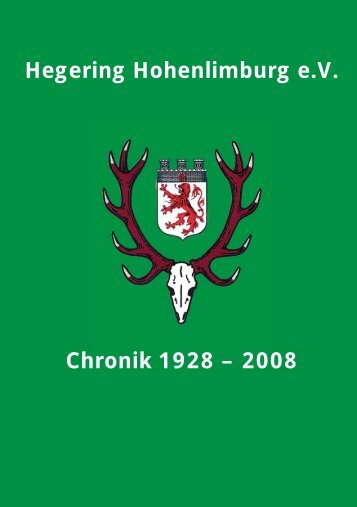 Download Chronik - Hegering Hohenlimburg eV