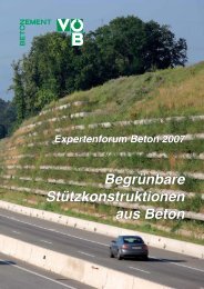 Begrünbare Stützkonstruktionen aus Beton - VÖB Verband ...