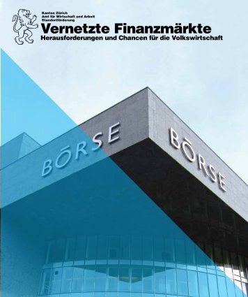 Vernetzte Finanzmärkte, Januar 2011 - Volkswirtschaftsdirektion ...