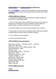 ATTEN AT8586 2 in 1 soldering station for SMD Rework ... - FocalBGA