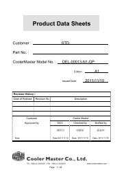 Product Data Sheets - Rosch Computer GmbH