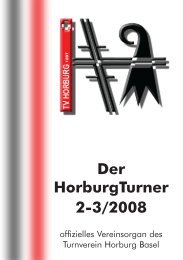 Der HorburgTurner 2-3/2008 - TV Horburg