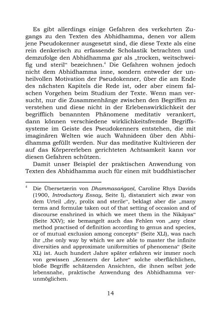 5. Texte der Abhidhamma-Literatur