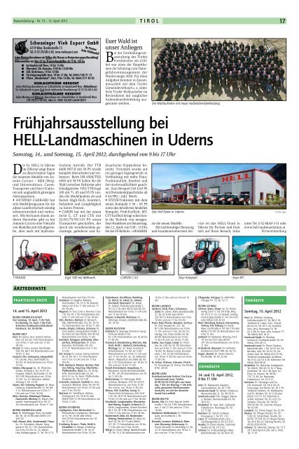 Entscheidung des Agrarsenats folgen Probleme - Tiroler Bauernbund