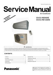 CS/CU-RE9GKE CS/CU-RE12GKE Air Conditioner
