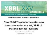 New EDINET taxonomy creates new transparency for market, XBRL ...