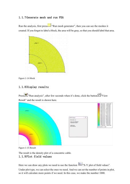 Simulation of electric and magnetic fields using FEMM - FH Aachen ...