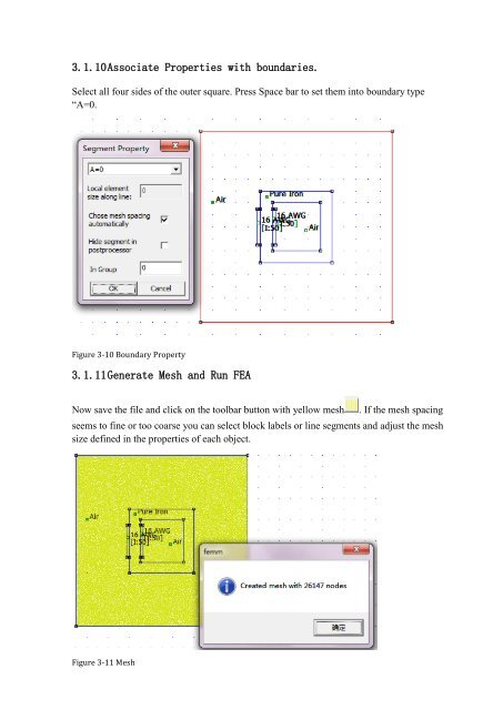 Simulation of electric and magnetic fields using FEMM - FH Aachen ...