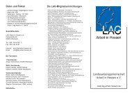 Landesarbeitsgemeinschaft Arbeit in Hessen e.V. - LAG Arbeit in ...