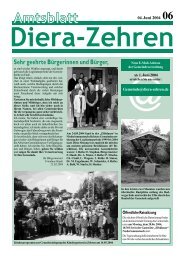 Amtsblatt 06/2004 - Diera-Zehren