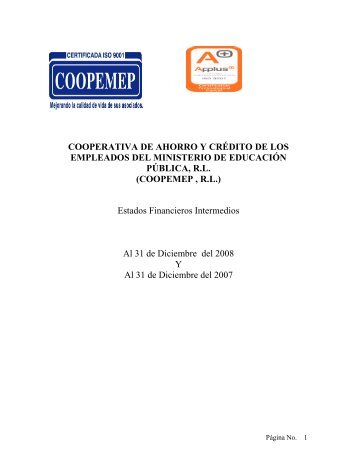 Cooperativa de Ahorro y Crédito de los Empleados - Coopemep