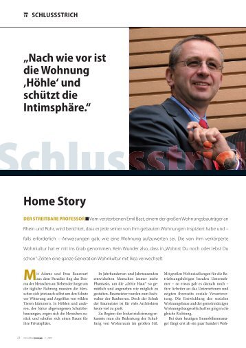 Home Story - Der streitbare Professor Dr. Ing. Jürgen Erbach