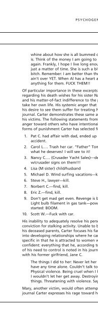 Serial Murderers and their Victims, 5th ed. - Brainshare Public ...