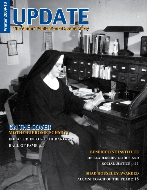 On ThE cOvEr - Mount Marty College